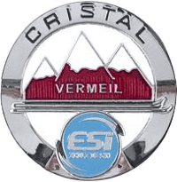 Médaille ESI, Cristal Vermeil